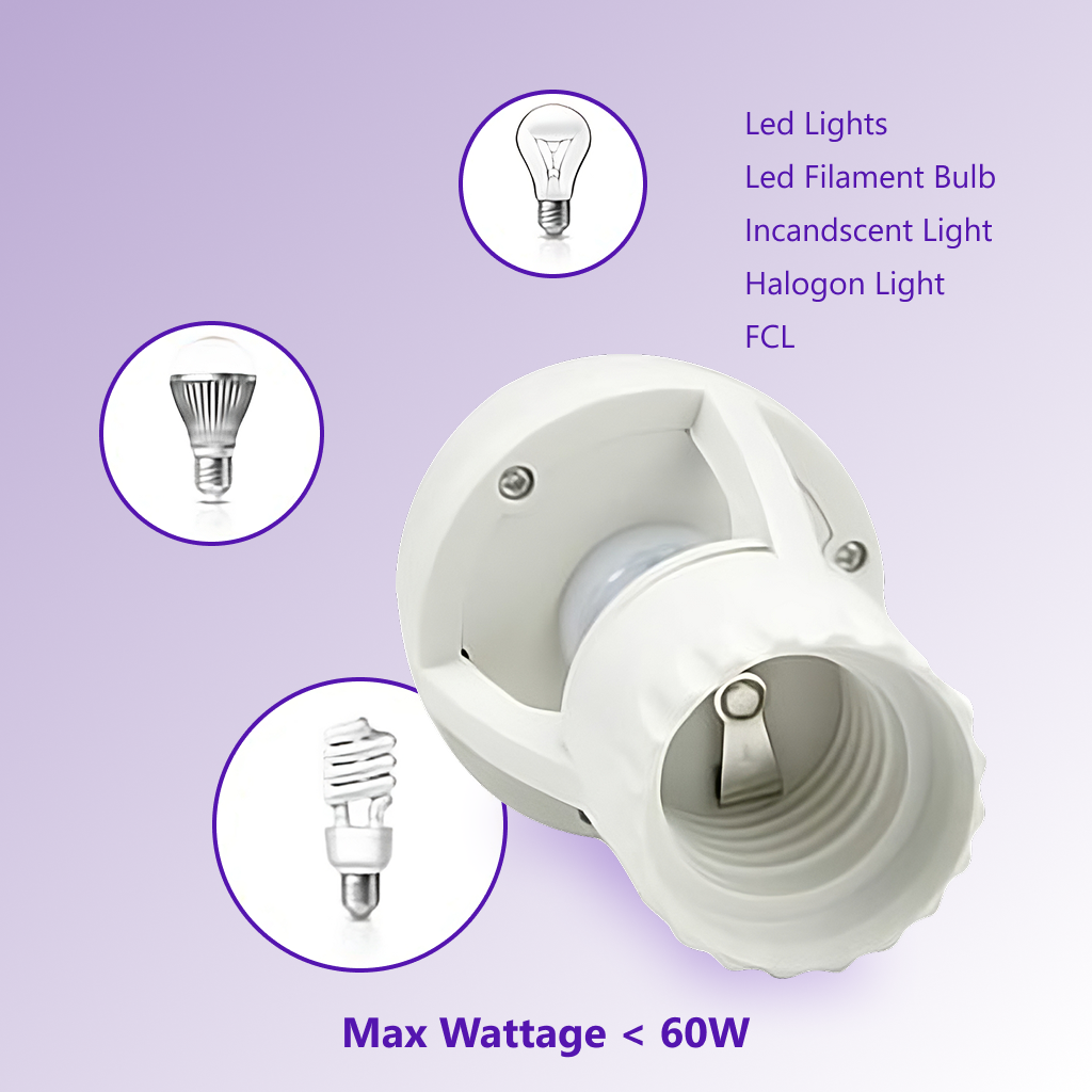 🔥 Hot Sale Today 50% OFF 🔥Motion Sensor Light Socket