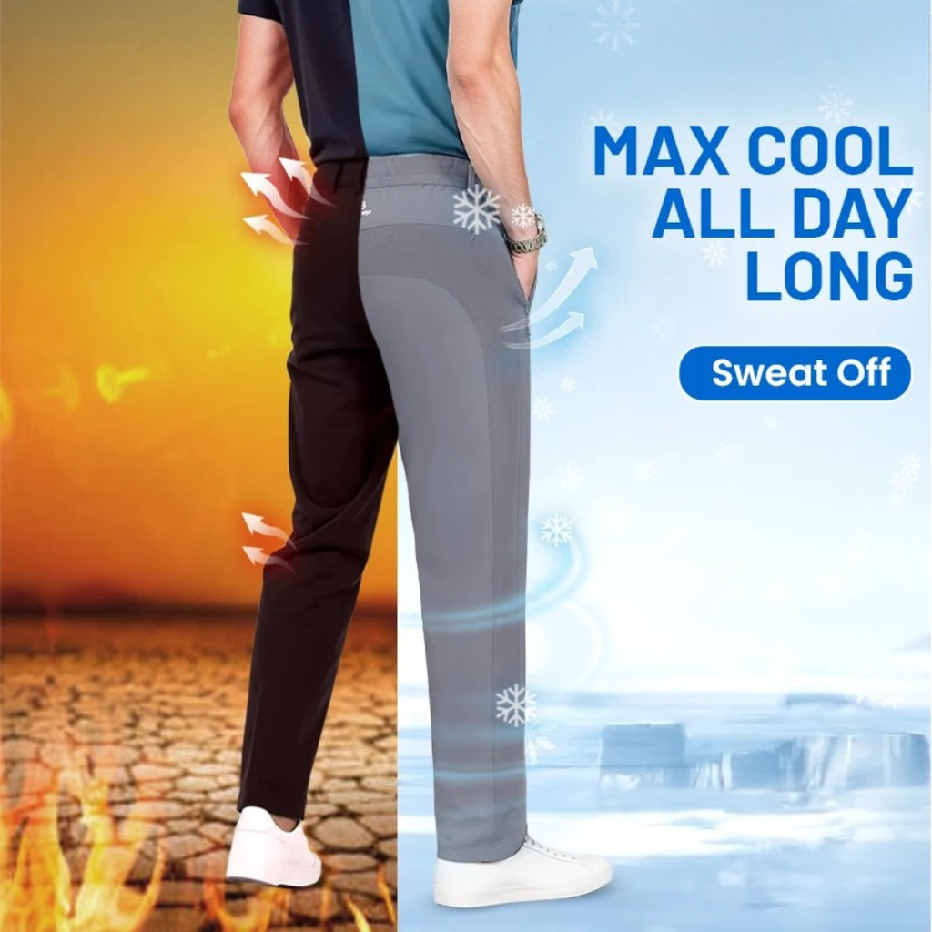 Ice Silk Mesh Pants - Ultra-Breathable Comfort❄️