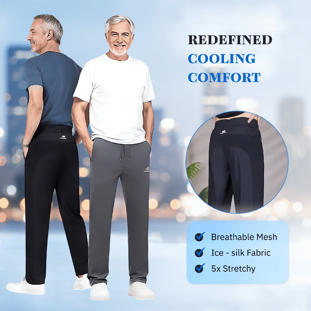 Ice Silk Mesh Pants - Ultra-Breathable Comfort❄️