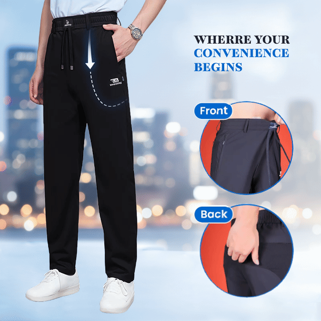 Ice Silk Mesh Pants - Ultra-Breathable Comfort❄️